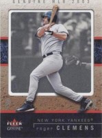 2003 Fleer Genuine - Roger Clemens #70