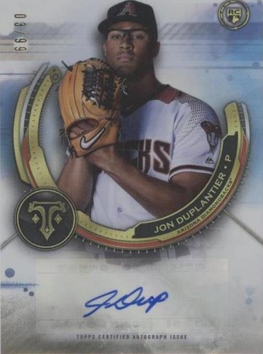 2019 Topps Triple Threads - Jon Duplantier #RAU-JD