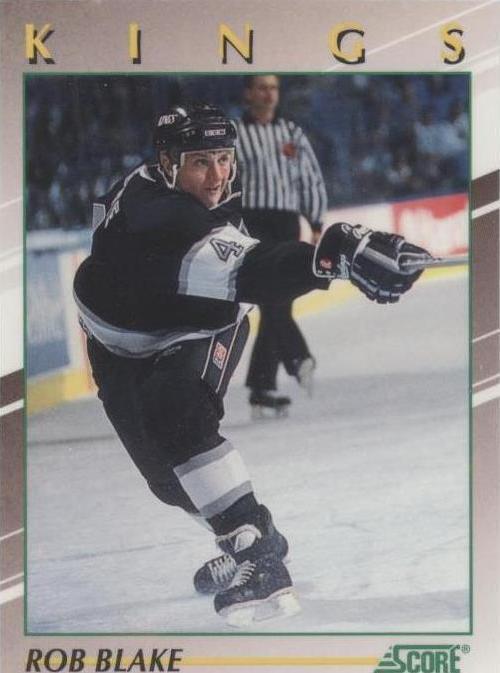 1991-92 Score Young Superstars - Rob Blake #8