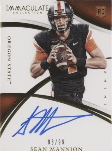 2015 Panini Immaculate Collection Collegiate Football Trading Cards