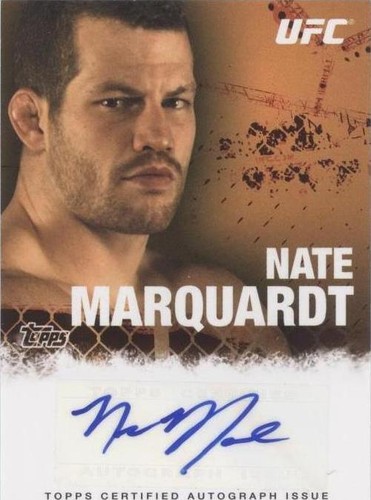2010 Topps UFC Series 4 - Nate Marquardt #FA-NM