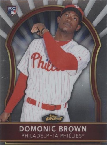 2011 Topps Finest - Domonic Brown #67