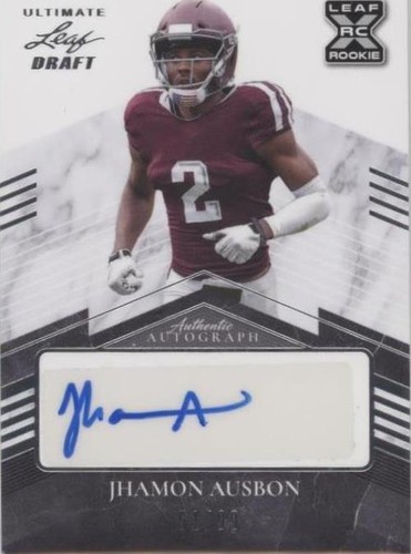2021 Leaf Ultimate Draft Jhamon Ausbon #BA-JA1