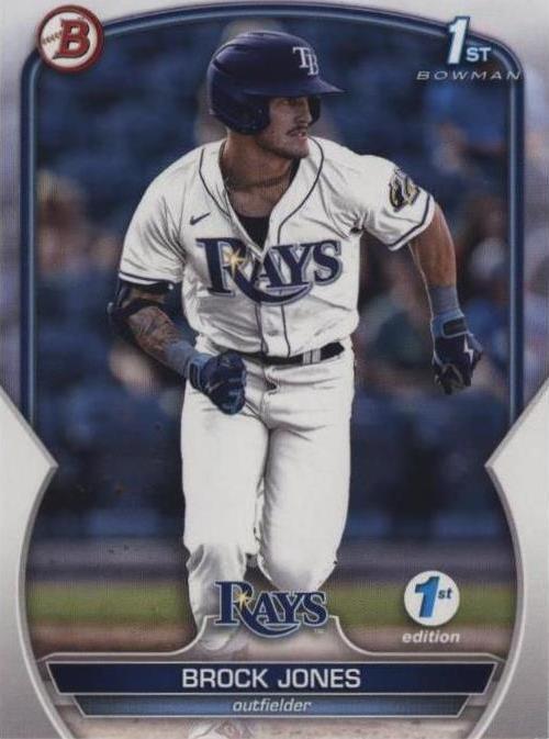 2023 Bowman 1st Edition - Brock Jones #BPPF-115