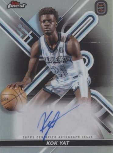 2022-23 Topps Finest OTE Overtime Elite - Kok Yat #FA-KY