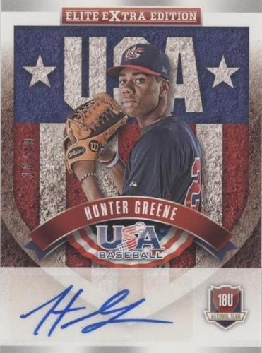 2015 Panini Elite Extra Edition - Hunter Greene #11
