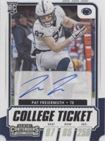 2021 Panini Contenders Draft Picks Pat Freiermuth #125