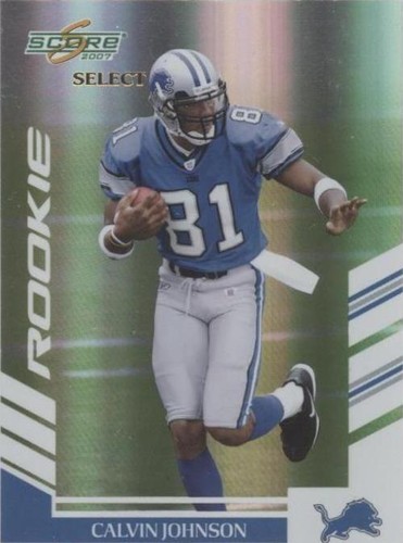 2007 Score Select Calvin Johnson #351