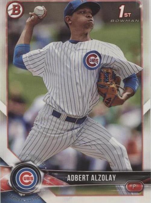 2018 Bowman - Adbert Alzolay #BP145