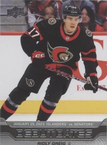 2023-24 Upper Deck Series 1 - Ridly Greig #DD-10