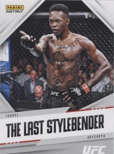 2021 Panini Instant UFC - Israel Adesanya #N8