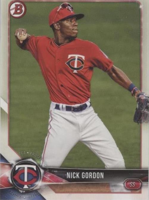 2018 Bowman - Nick Gordon #BP49