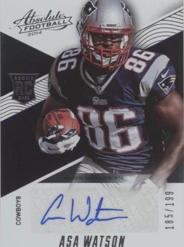 2014 Panini Absolute Asa Watson #186