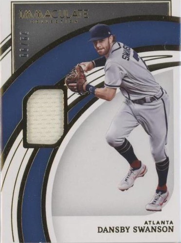 2022 Panini Immaculate Collection - Dansby Swanson #92