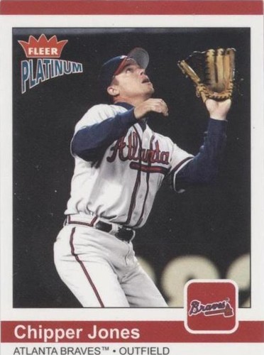 2004 Fleer Platinum - Chipper Jones #103