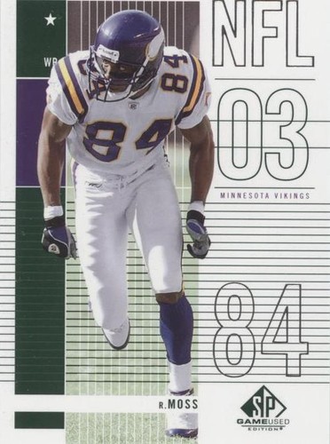 2003 SP Game Used Edition Randy Moss #21