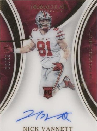 2016 Panini Immaculate Collection Collegiate Nick Vannett #128