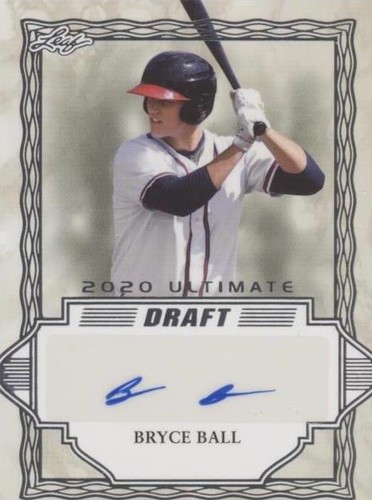 2020 Leaf Ultimate Draft - Bryce Ball #BA-BB3