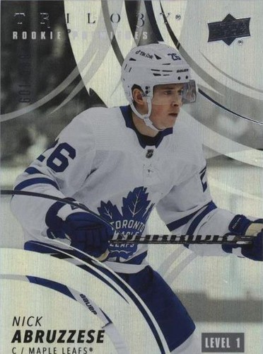 2022-23 Upper Deck Trilogy - Nicholas Abruzzese #161