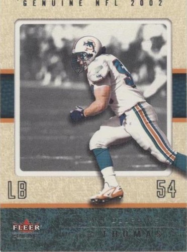 2002 Fleer Genuine Zach Thomas #55