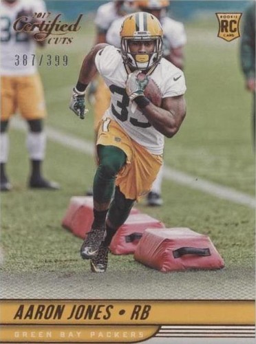 2017 Panini Certified Cuts Aaron Jones #158