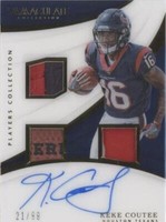 2018 Panini Immaculate Collection Keke Coutee #PC-KC