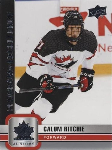 2023 Upper Deck Team Canada Juniors - Calum Ritchie #120