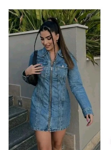 ★ZARA★ TRF DENIM DRESS Zara | Dresses | Zara Trf Denim Dress | Poshmark