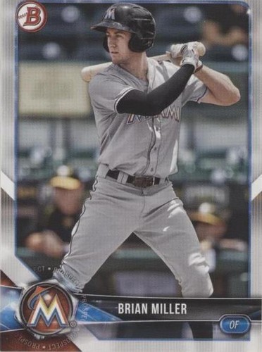 2018 Bowman Draft - Brian Miller #BD-132
