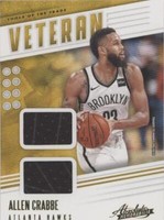 2019-20 Panini Absolute Memorabilia - Allen Crabbe #VT-ACB