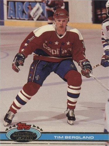 1991-92 Topps Stadium Club - Tim Bergland #351