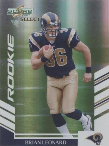 2007 Score Select Brian Leonard #348