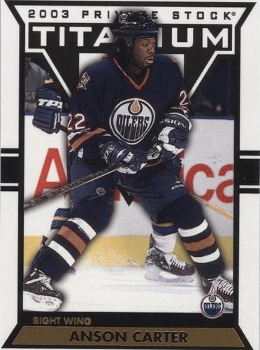 2002-03 Pacific Private Stock Titanium - Anson Carter #41