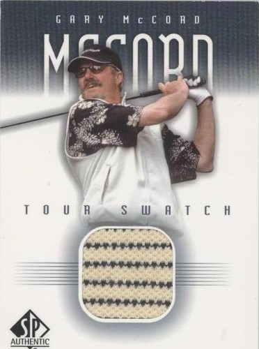 2001 SP Authentic - Gary Mccord #GM-TS
