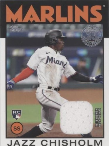 2021 Topps - Jazz Chisholm #86BR-JCH