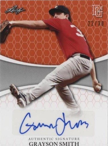 2022 Leaf Perfect Game National Showcase - Grayson Smith #BA-GS1