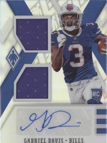 2020 Panini Phoenix Gabriel Davis #RDA-GD