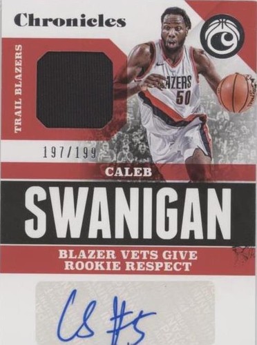 2017-18 Panini Chronicles - Caleb Swanigan #CSS-CSW