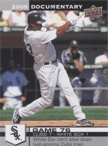 2008 Upper Deck Documentary - Jermaine Dye #2166