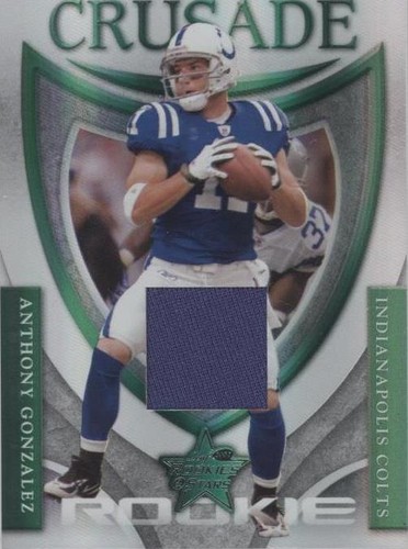 2007 Leaf Rookies & Stars Anthony Gonzalez #RC-14