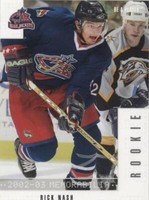 2002-03 In the Game Be A Player Memorabilia - Rick Nash #272