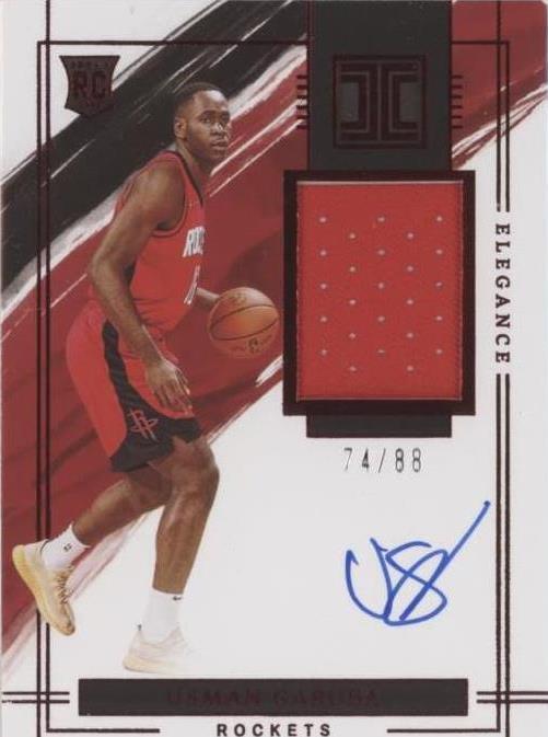 2021-22 Panini Impeccable - Usman Garuba #123