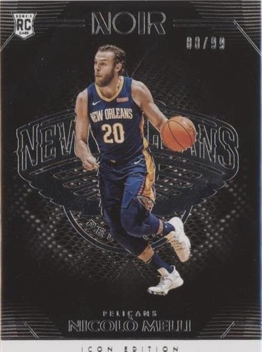 2019-20 Panini Noir - Nicolo Melli #181