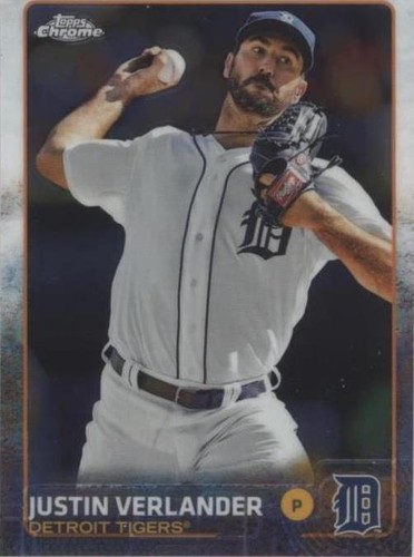 2015 Topps Chrome - Justin Verlander #191