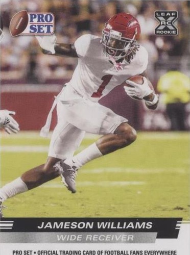 2022 Leaf Pro Set Draft Jameson Williams #PS-08