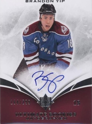 2010-11 Ultimate Collection - Brandon Yip #111