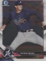 2018 Bowman Chrome - Patrick Weigel #BCP190