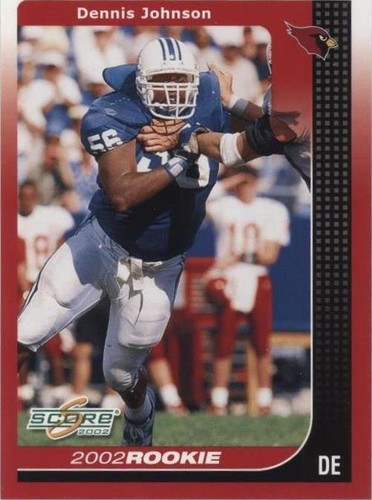2002 Score Dennis Johnson #304