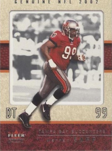 2002 Fleer Genuine Warren Sapp #21