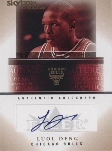 2004-05 Skybox Autographics - Luol Deng #FSA-LD